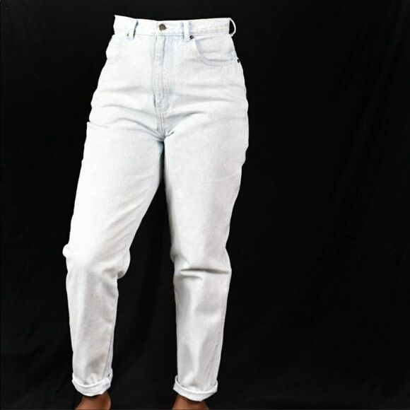 EXCELLENT CONDITION WOMENS 10 STEFANO LIGHT WASH VINTAGE MOM JEANS - Picture 1 of 9